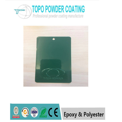 Yeşil Renk Saf Polyester Toz Boya RAL 6016 H Kalem Sertliği