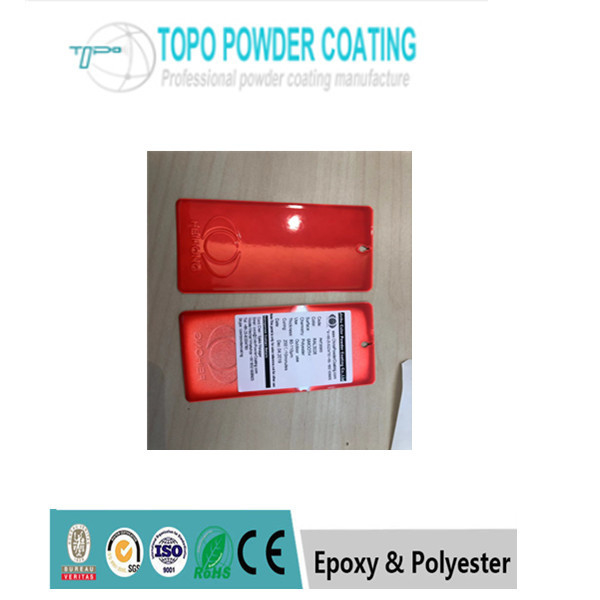 Metal Mobilya İçin Yüksek Hafif Polyester Toz Boya RAL 3026 Kırmızı Renk