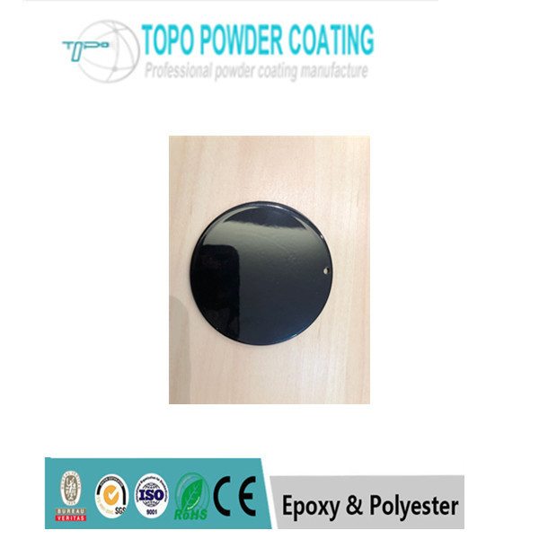 Metal Mobilya İçin Güvenli Parlak Polyester Toz Boya RAL9005 Siyah Renk