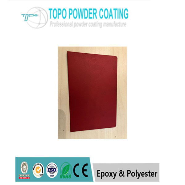 Düşük Parlak Kırmızı Renkli Elektrostatik Epoksi Polyester Toz Boya RAL3011