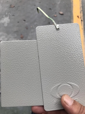 Metal Mobilya için Düşük Kürleme Ral7032 Dokulu Hibrid Düşük Kürleme Epoksi Polyester Toz Boya