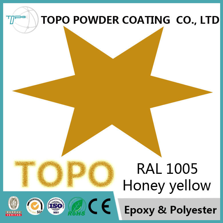 Mükemmel Esneklik Epoxy Polyester Toz Boya RAL 1005 Renkli İsteğe bağlı